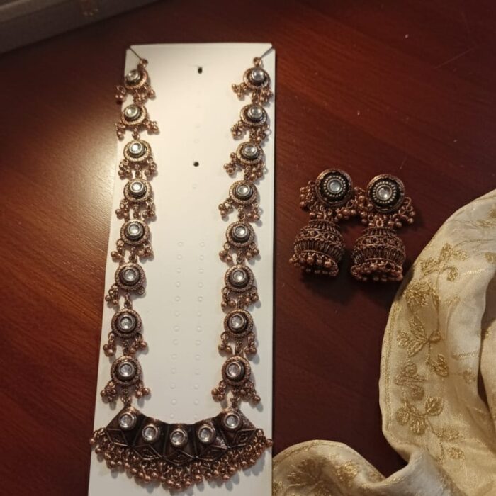 Long Copper Necklace